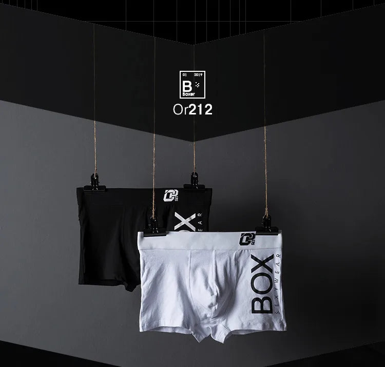 Men's Boxer Shorts by ORLVS in Cotton Spandex