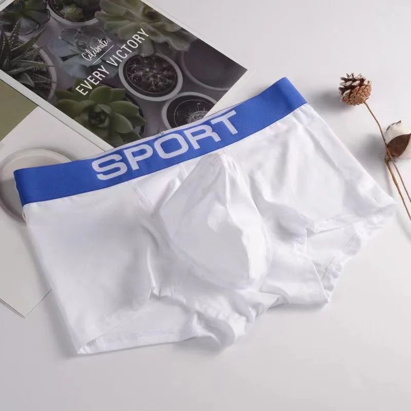 Underwear for men Sexy Organic Cotton Boxers Shorts Underpants mens Soft  Man for boys Men Freegun U Convex Elephant Trunk nose
