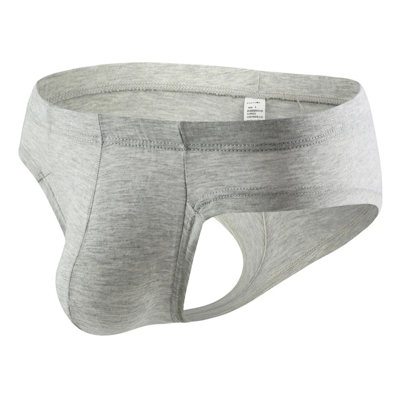 Men's Solid Boxer Underwear in Rayon and Elastane