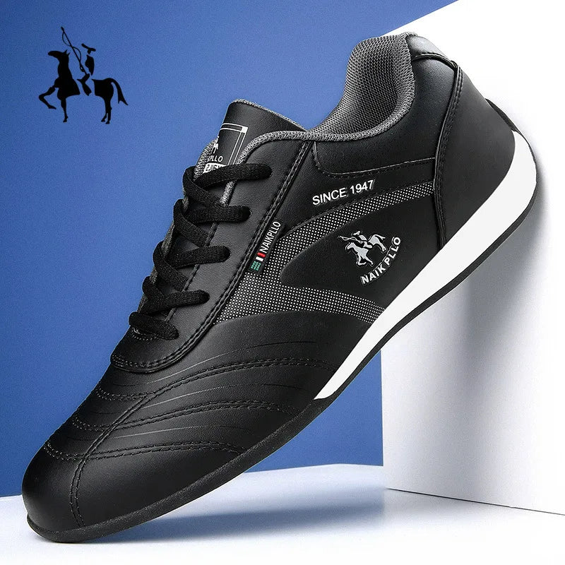 GIOIO Men Lace-Up Casual Sneakers for Spring and Autumn