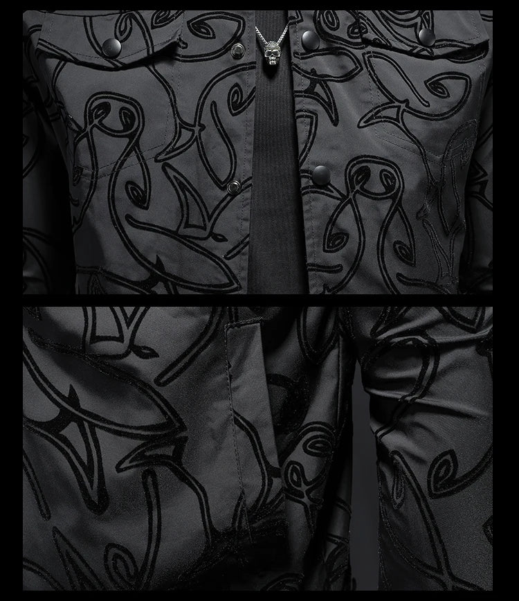 Luxury Bomber Jacket Autumn Business Casual Slim Jacket Lapel Coat 2026