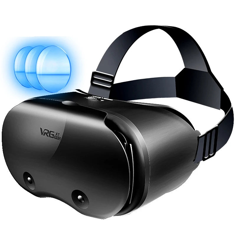 AyeBeau VR Glasses For iPhone Android Smartphone Cell Mobile Phone Helmet Headset