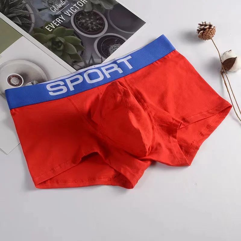 Underwear for men Sexy Organic Cotton Boxers Shorts Underpants mens Soft  Man for boys Men Freegun U Convex Elephant Trunk nose