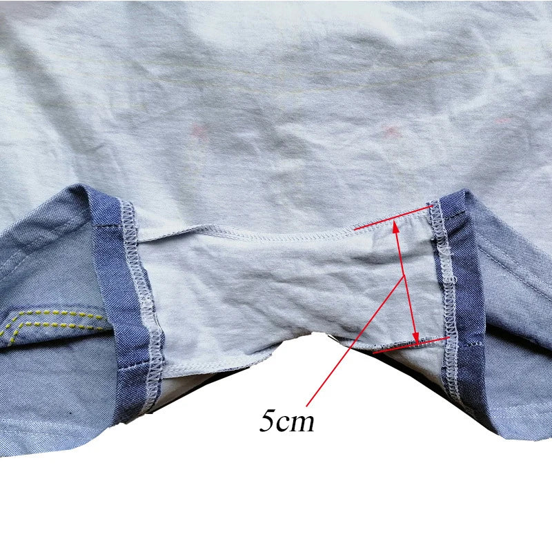 Men's Denim Boxer Shorts by NURRASA