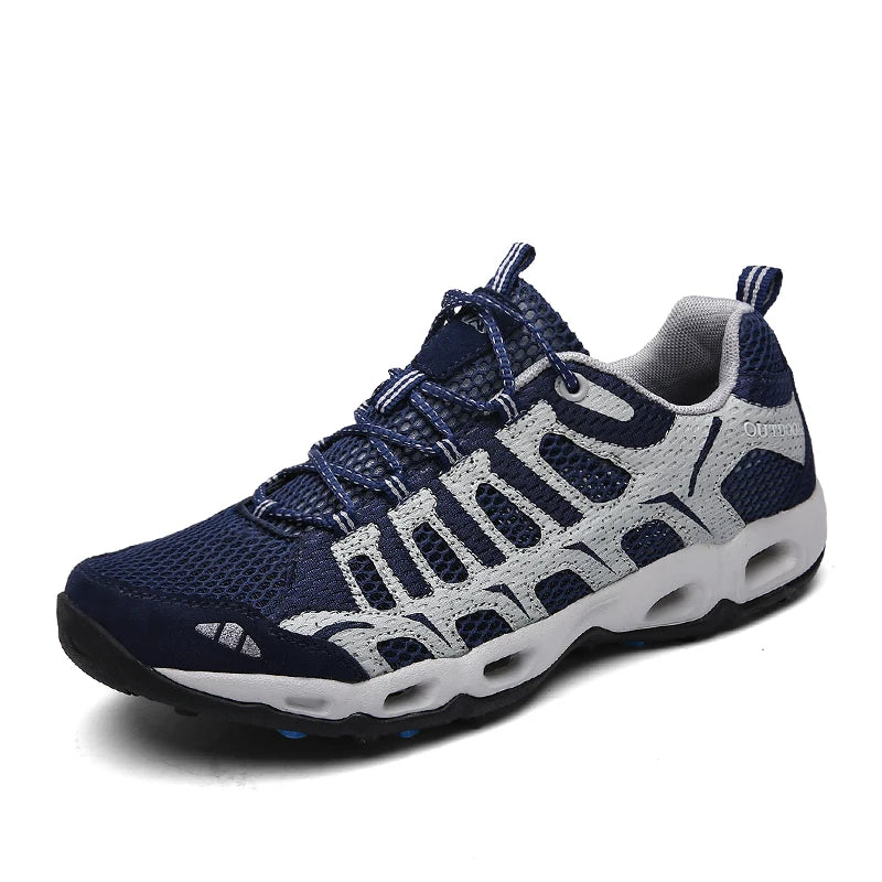 Men's Summer Sneakers Comfortable Mesh Casual Shoes Size 36-46