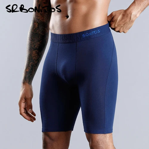 Men's Cotton Boxer Shorts B7 White