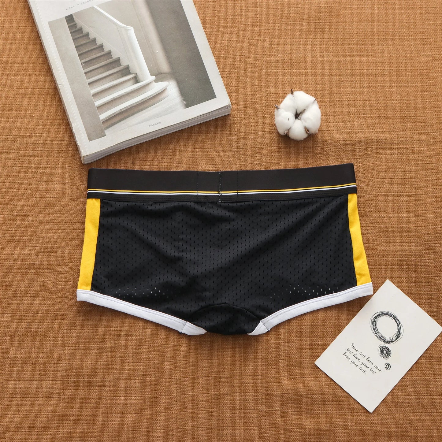 UXST Brand Men's Low Waist Fashion Boxers