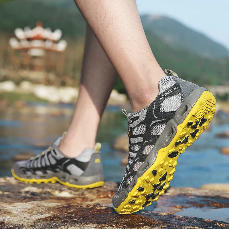 Men's Summer Sneakers Comfortable Mesh Casual Shoes Size 36-46