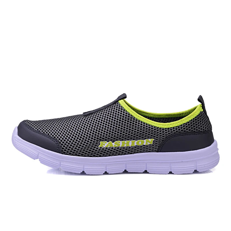 Men's Casual Loafers Breathable Mesh Slip-On Shoes