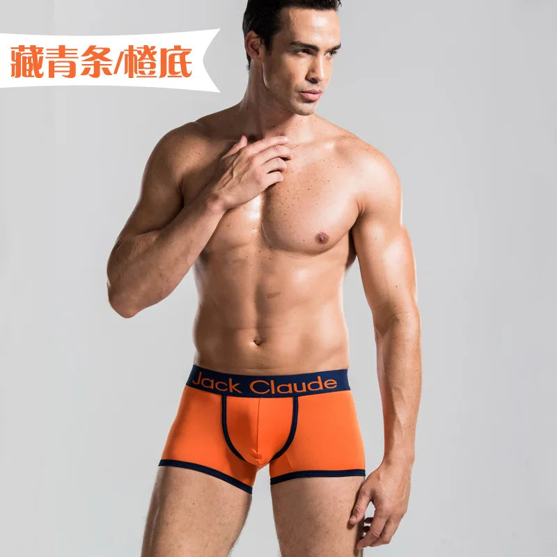 Men's Boxer Shorts Underwear in Nylon and Polyester Blend