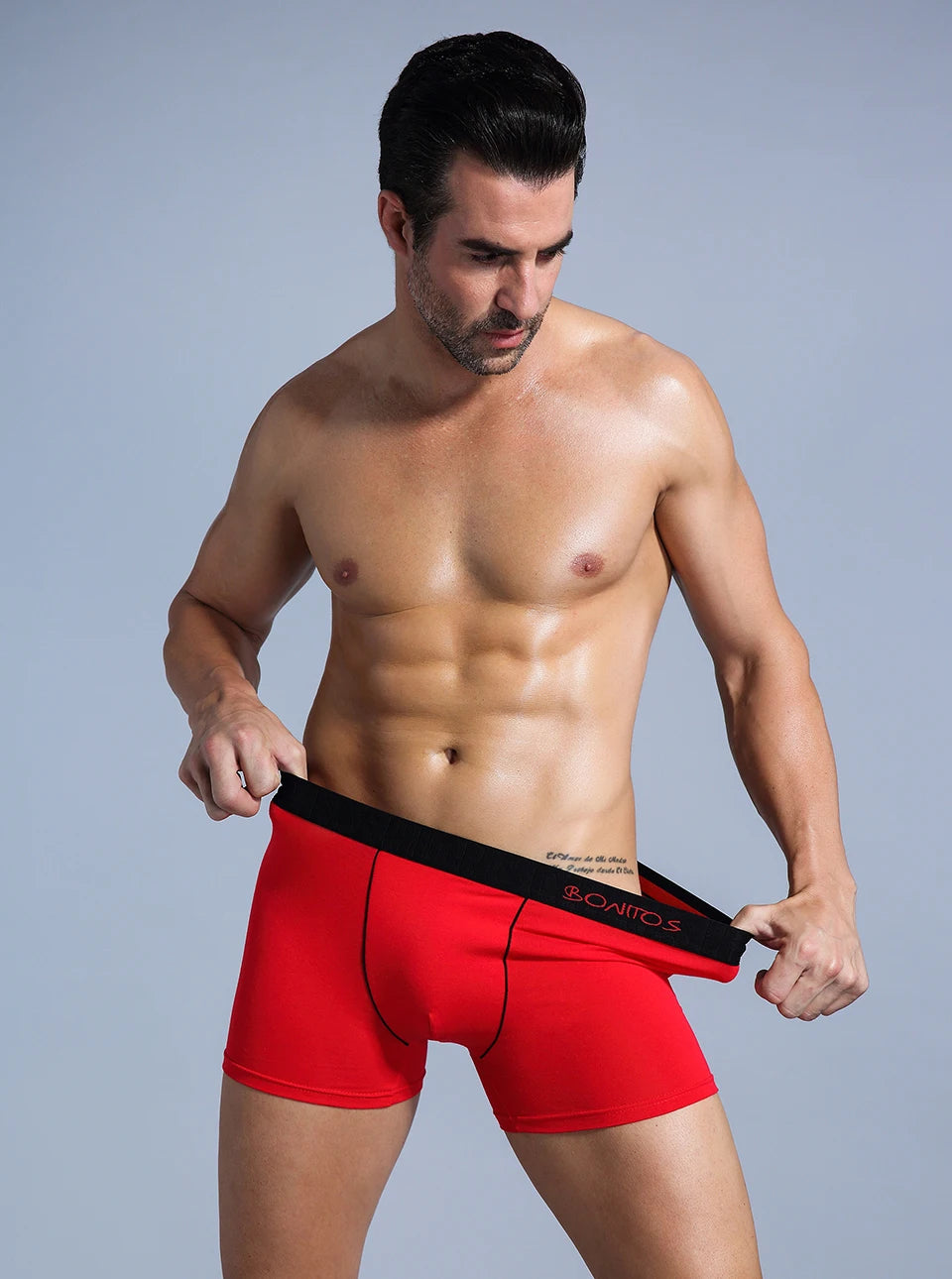 3pcs/lot Male Cotton Boxershorts for Men Colour Variety