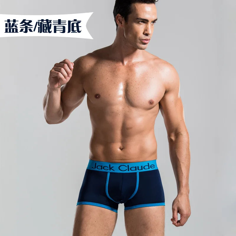 Men's Boxer Shorts Underwear in Nylon and Polyester Blend