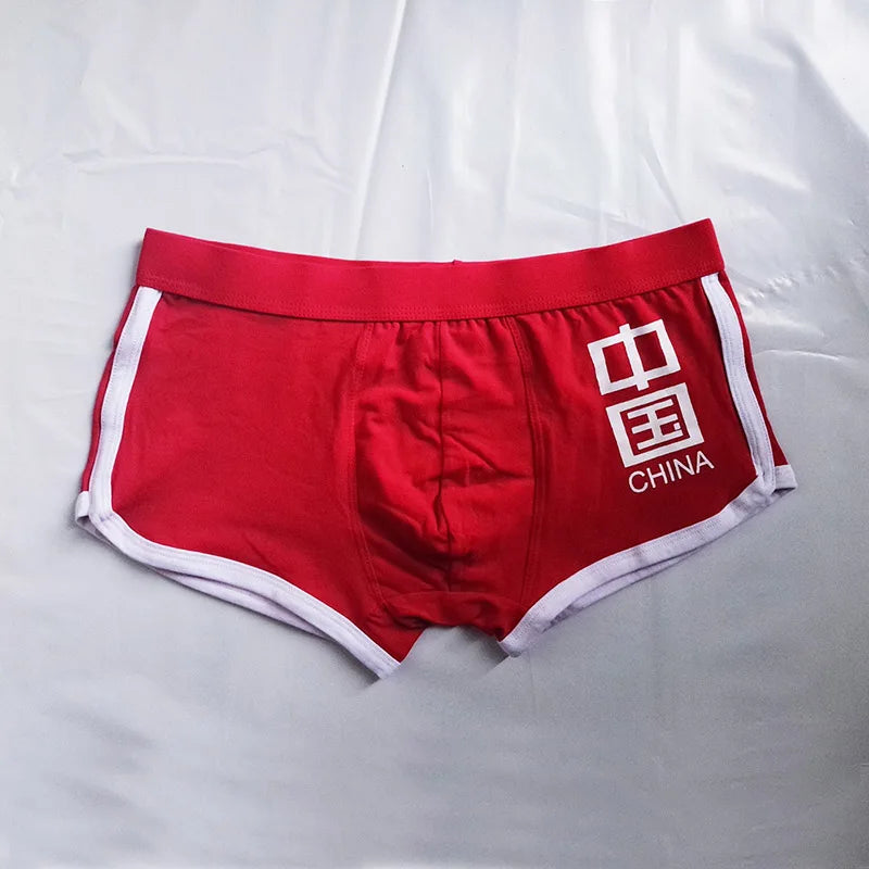 Men's Cotton Boxer Shorts Comfortable Breathable Underwear