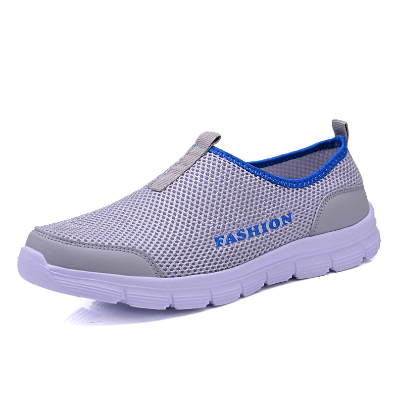 Men's Casual Loafers Breathable Mesh Slip-On Shoes