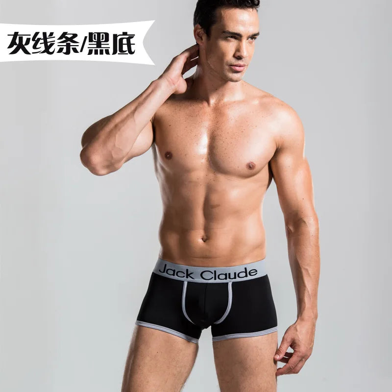 Men's Boxer Shorts Underwear in Nylon and Polyester Blend