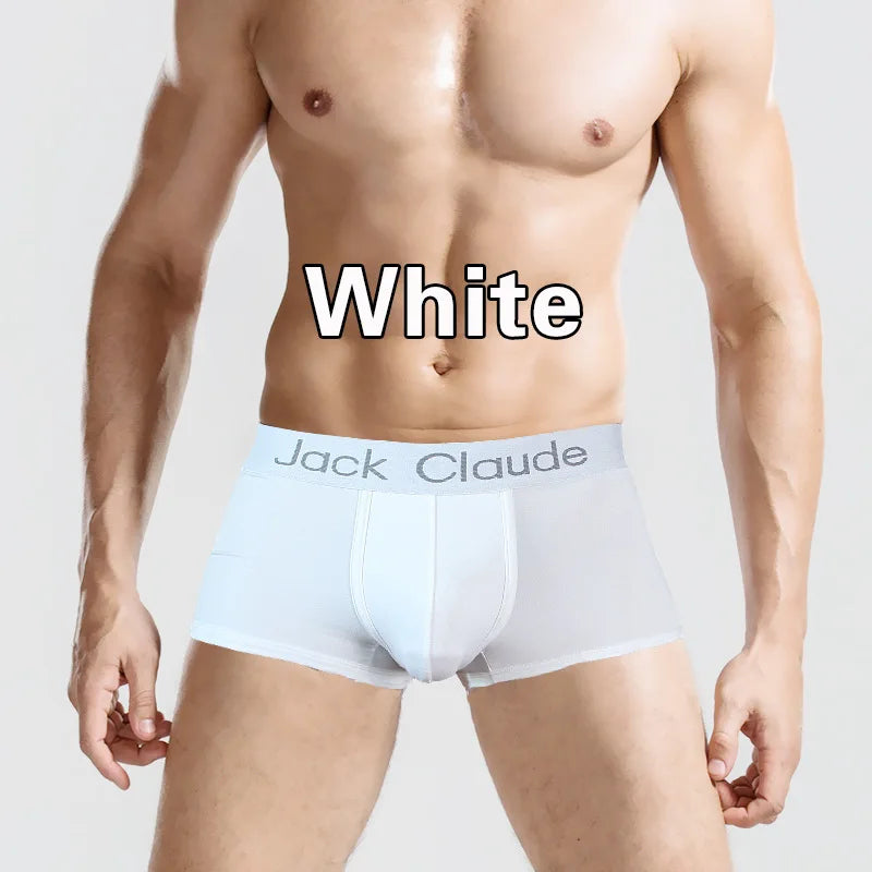Men's Boxer Shorts Underwear in Nylon and Polyester Blend
