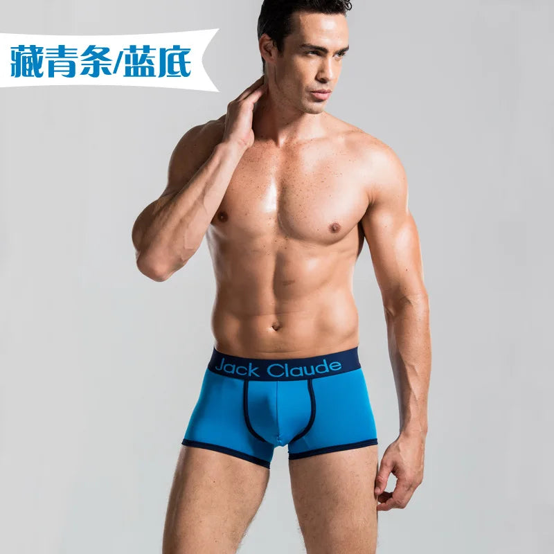 Men's Boxer Shorts Underwear in Nylon and Polyester Blend