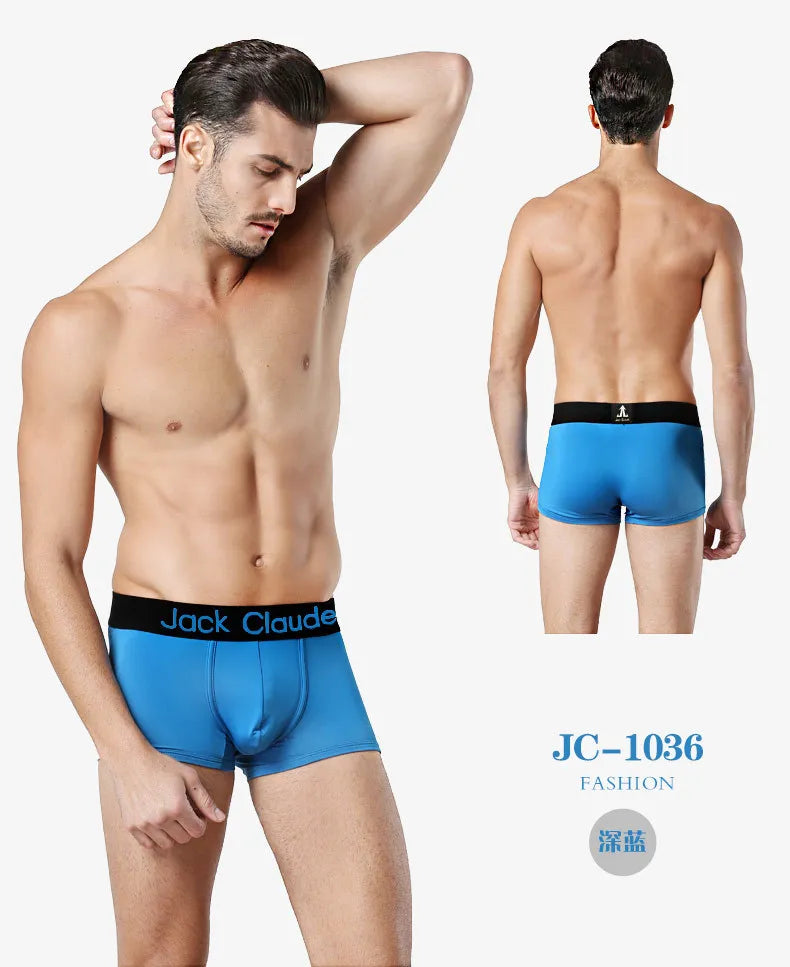 Men's Boxer Shorts in Elastane and Polyester Blends