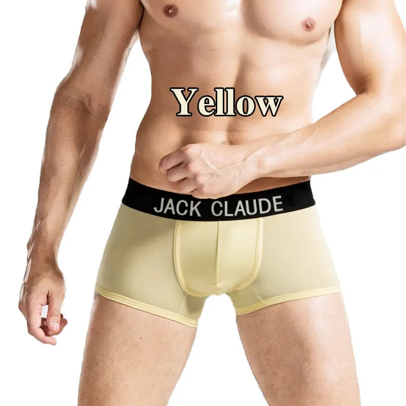 Men's Boxer Shorts in Polyester and Elastane