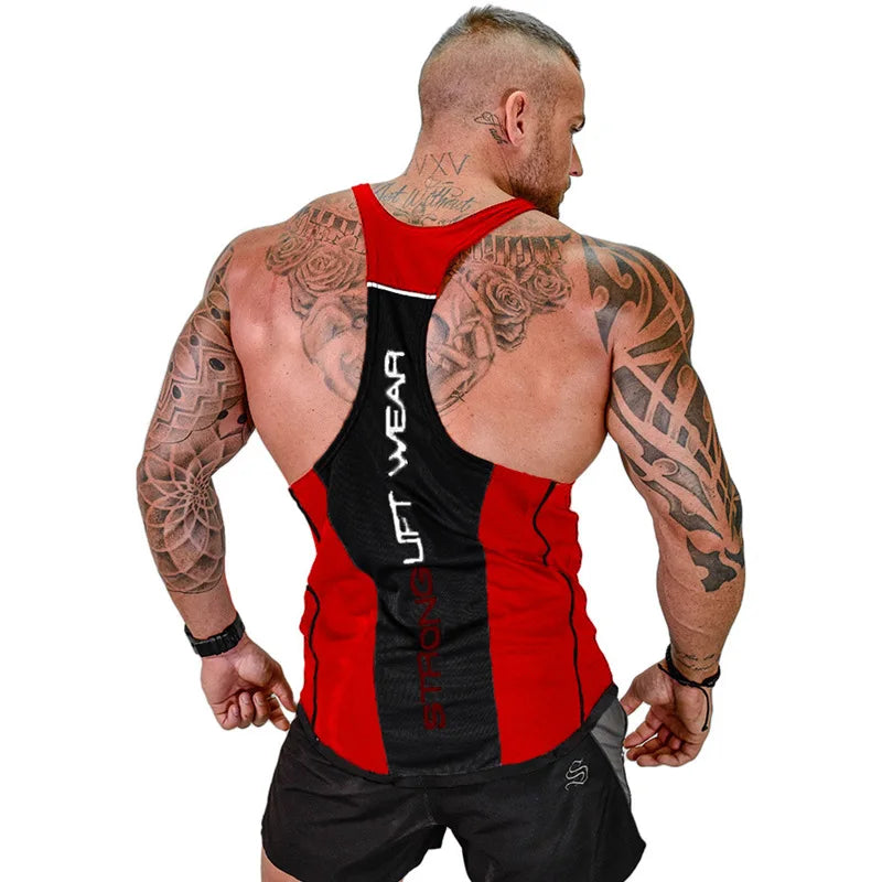 Mens Bodybuilding Tank top Gyms Fitness sleeveless shirt 2018 New Male Cotton clothing Fashion Singlet vest Undershirt