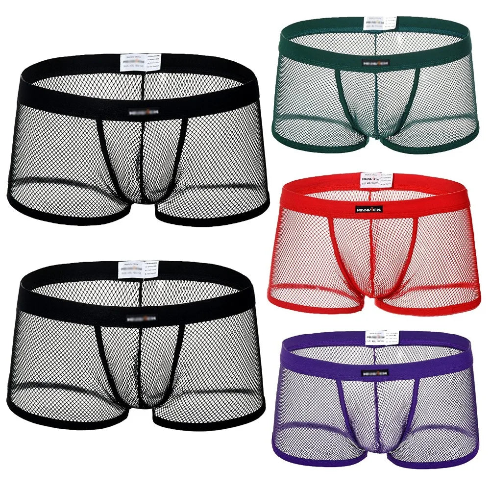 Transparent Mens Boxer Briefs by CAVEHERO
