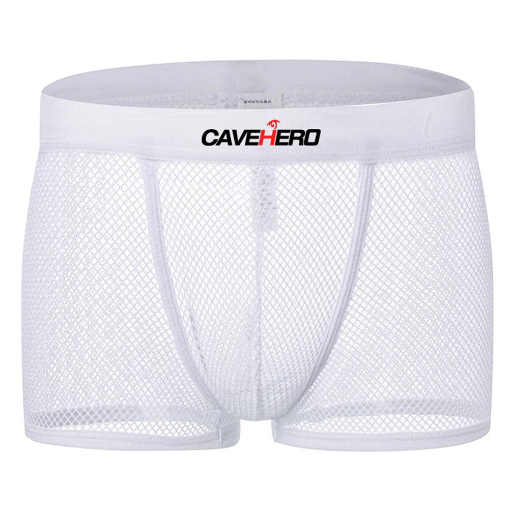 Transparent Mens Boxer Briefs by CAVEHERO