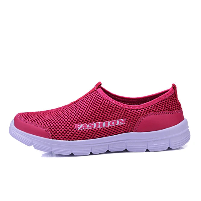 Men's Casual Loafers Breathable Mesh Slip-On Shoes