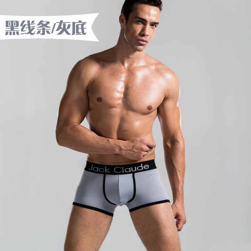 Men's Boxer Shorts Underwear in Nylon and Polyester Blend
