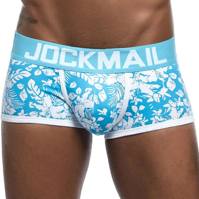 JOCKMAIL Men's Cotton Boxer Shorts Breathable
