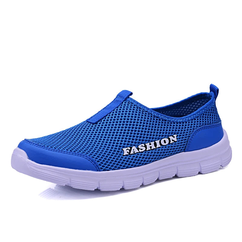 Men's Casual Loafers Breathable Mesh Slip-On Shoes