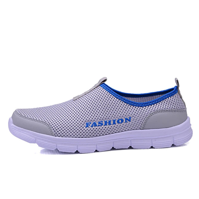 Men's Casual Loafers Breathable Mesh Slip-On Shoes