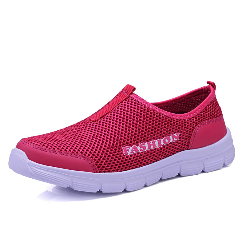 Men's Casual Loafers Breathable Mesh Slip-On Shoes