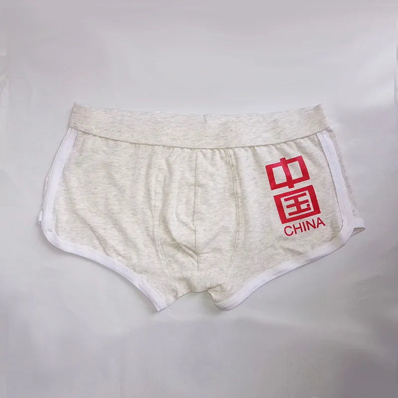 Men's Cotton Boxer Shorts Comfortable Breathable Underwear