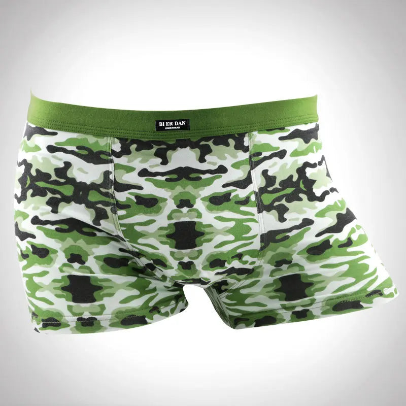 Men Camouflage Boxer Shorts 4pcs Modal Cotton