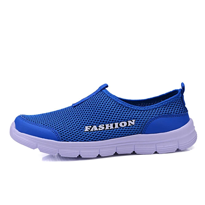 Men's Casual Loafers Breathable Mesh Slip-On Shoes