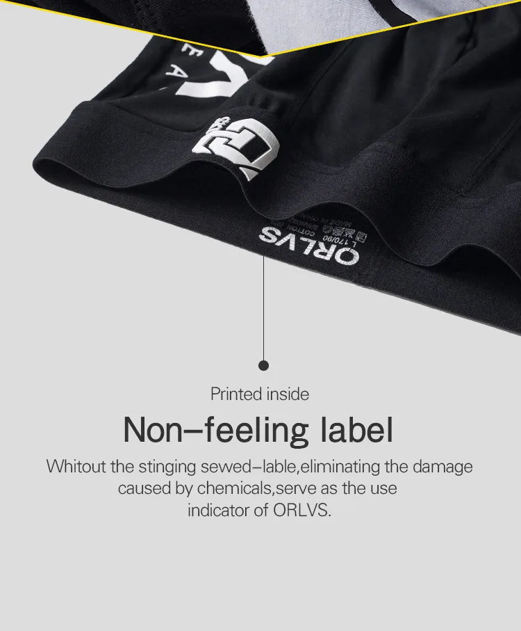Men's Boxer Shorts by ORLVS in Cotton Spandex