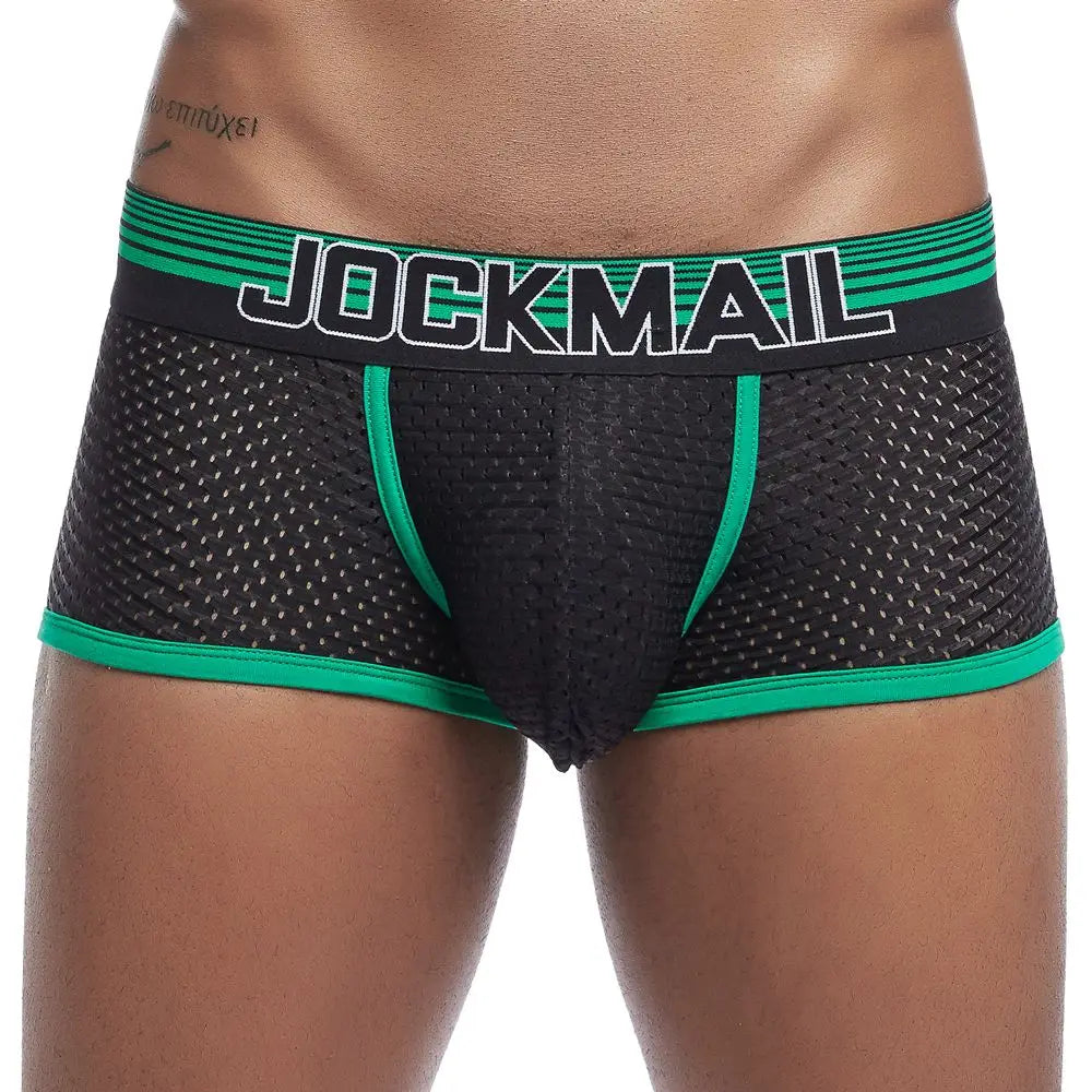 JOCKMAIL Men's Cotton Boxer Shorts Breathable