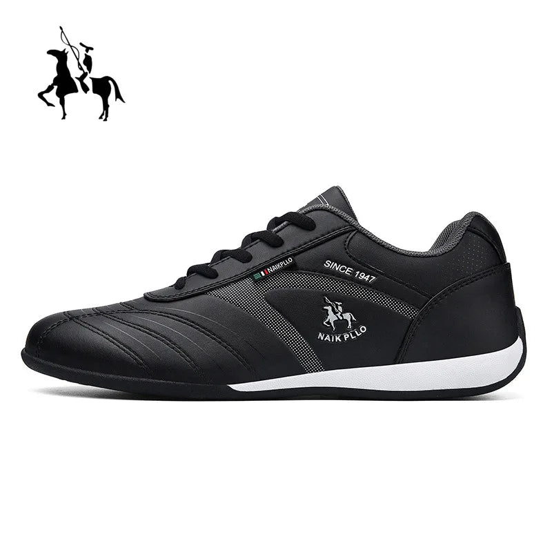 GIOIO Men Lace-Up Casual Sneakers for Spring and Autumn