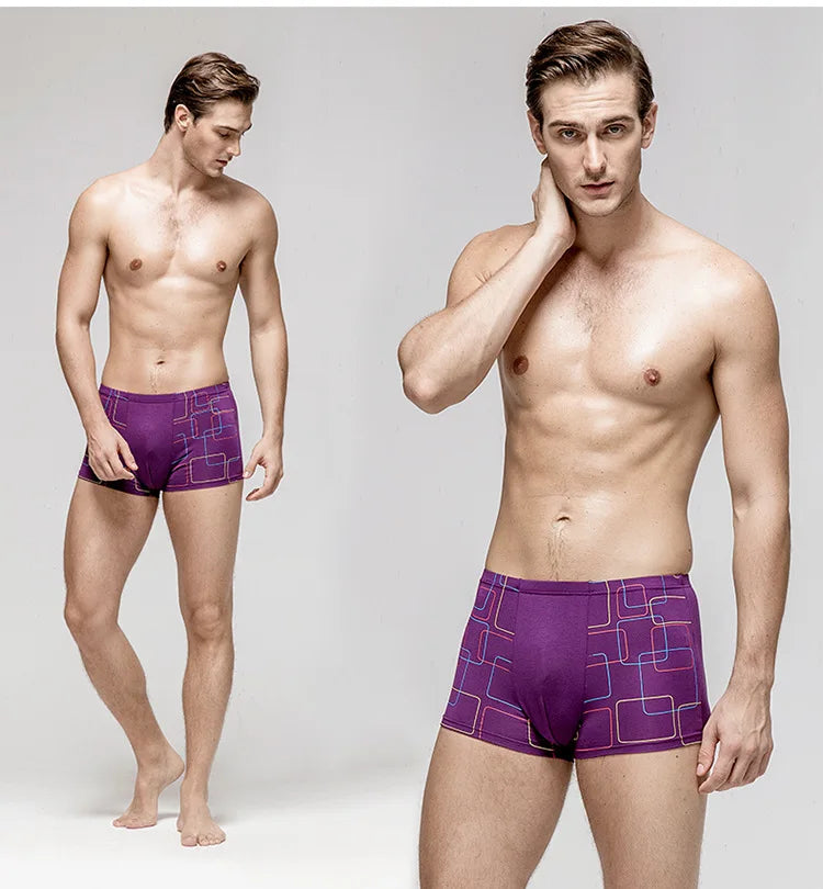 Men's Modal Boxer Shorts Breathable Underwear 2XL-7XL