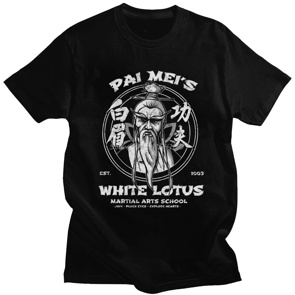 Pai Mei Kill Bill Cotton T-Shirt for Men