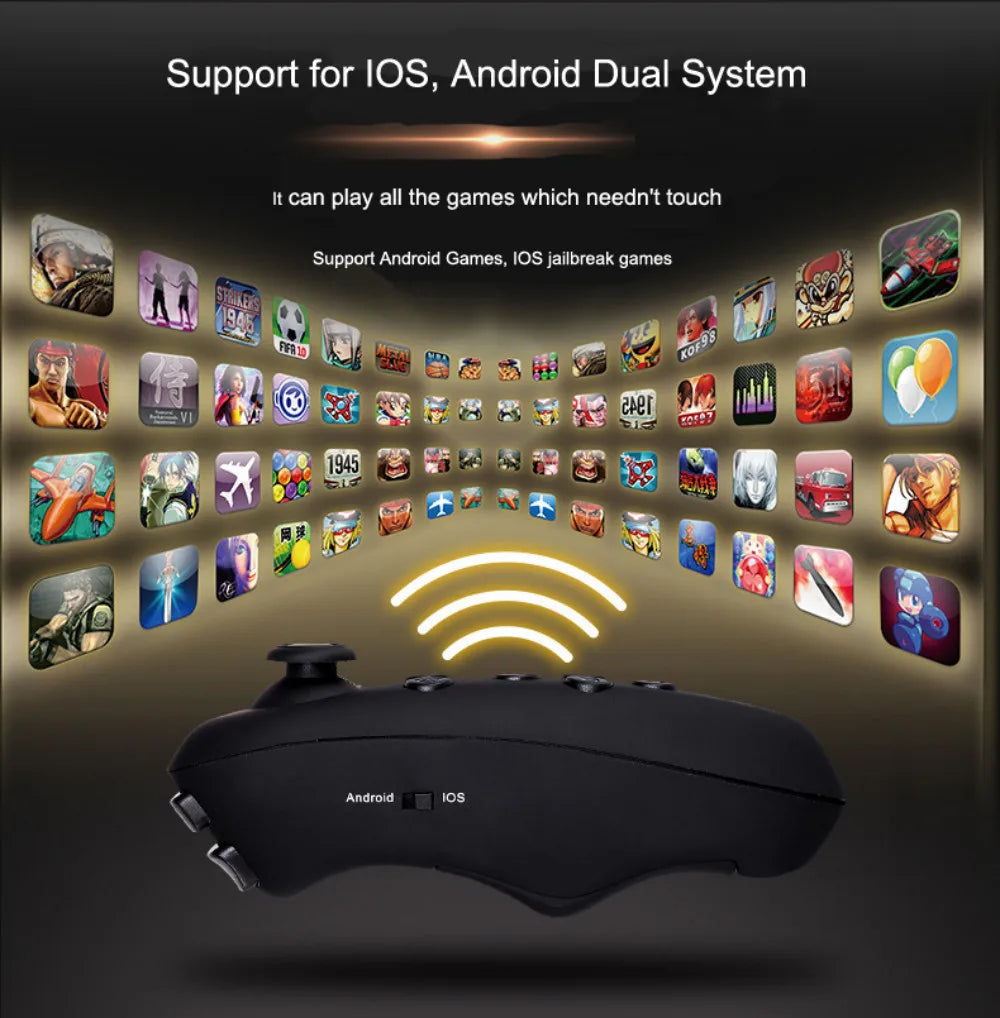 AyeBeau VR Glasses For iPhone Android Smartphone Cell Mobile Phone Helmet Headset