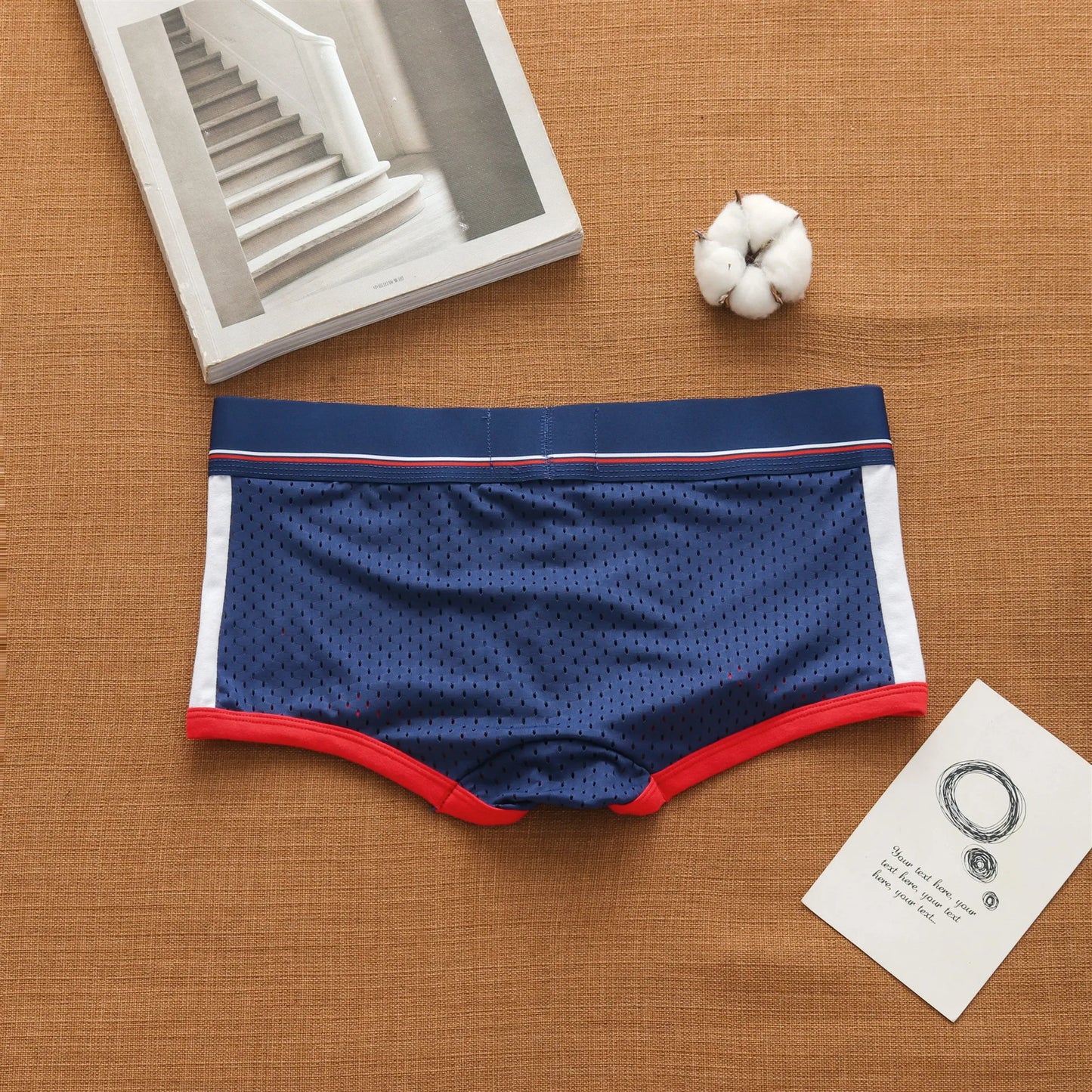 UXST Brand Men's Low Waist Fashion Boxers