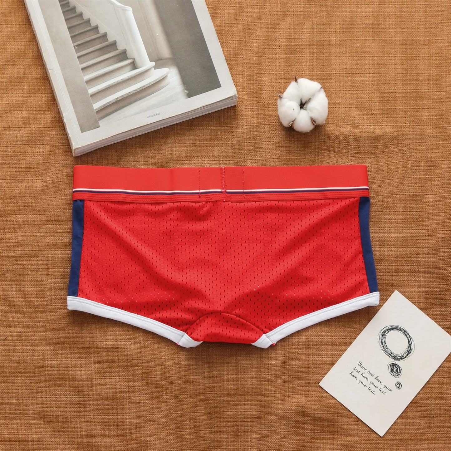 UXST Brand Men's Low Waist Fashion Boxers