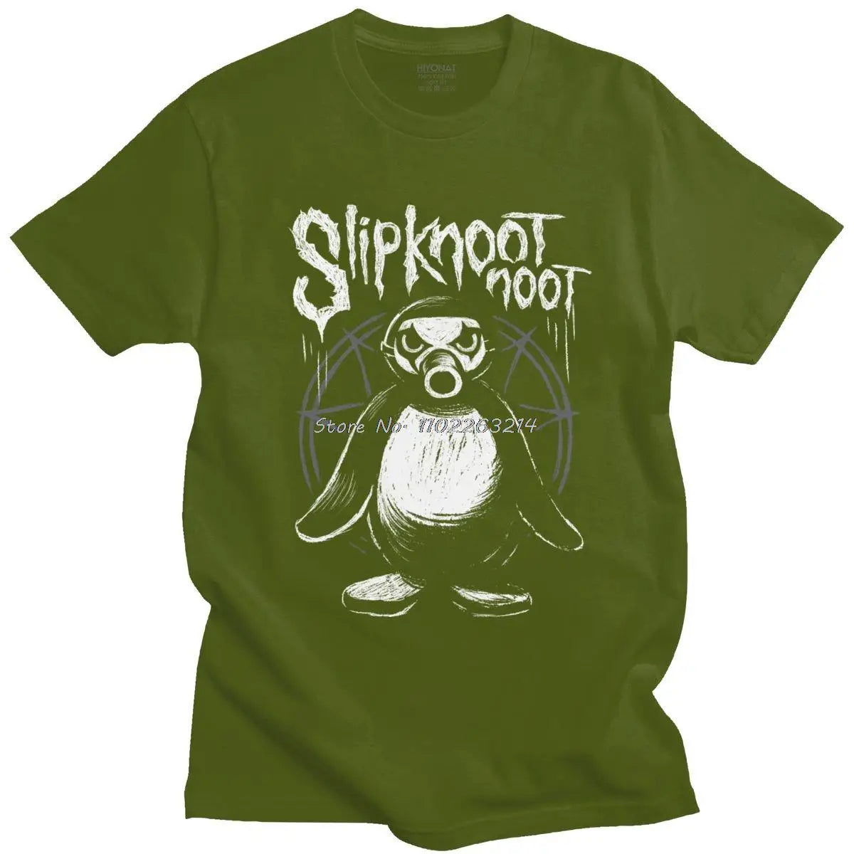 Funny Cotton Pingu T-Shirt for Men