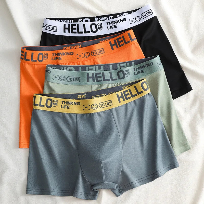 Men's Large Size Breathable Polyester Sports Briefs