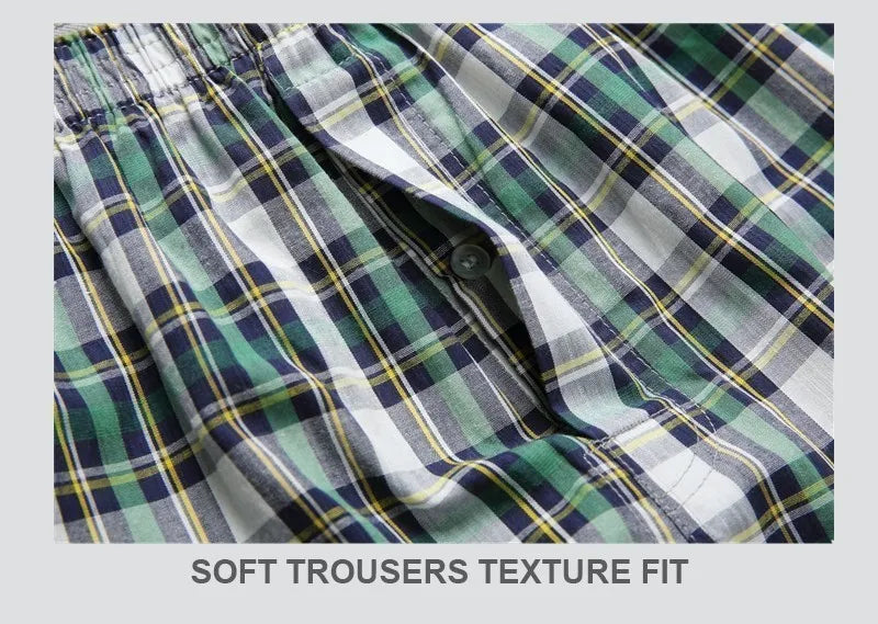 Cotton Classic Checkered Boxer Shorts by FARDLY