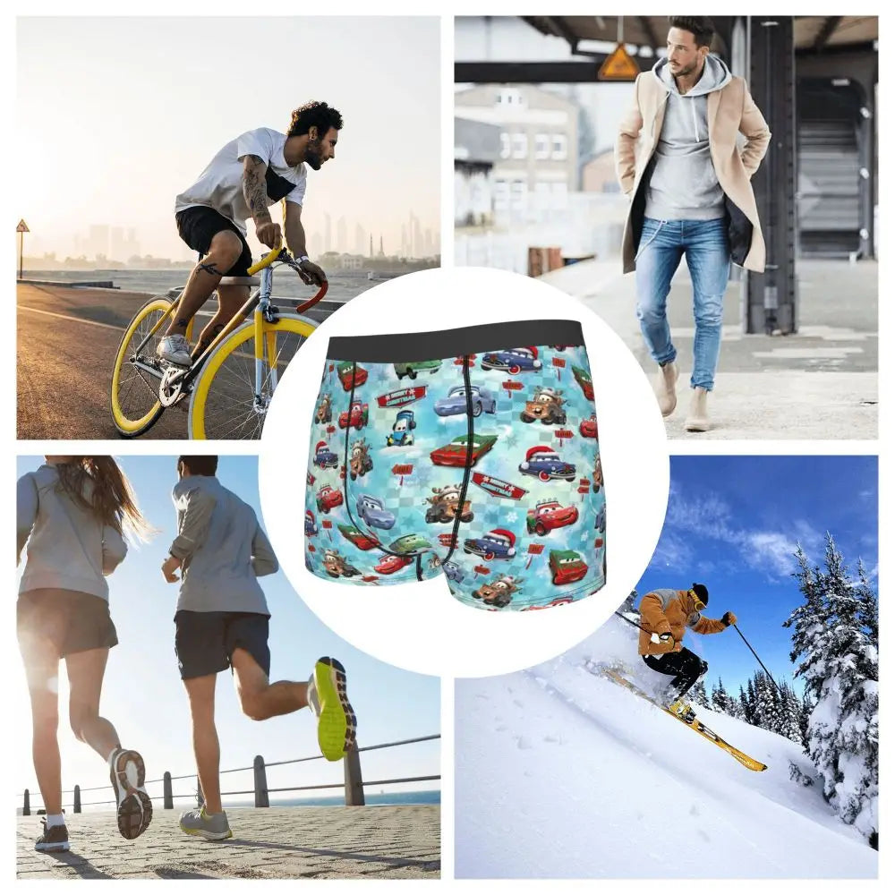 Lightning McQueen Cars Boxer Shorts for Men