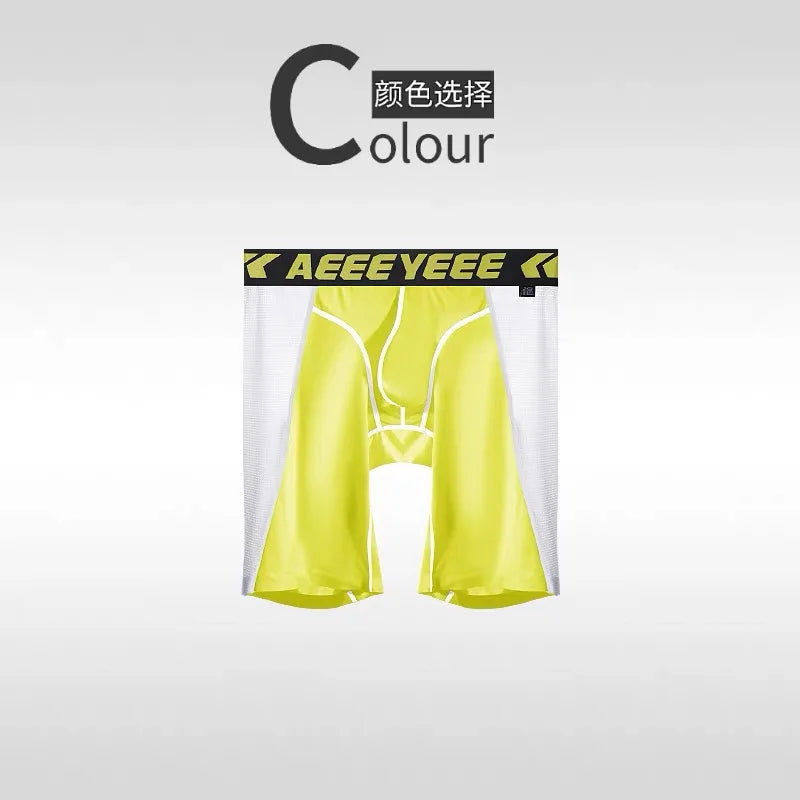 Men's Boxer Shorts for Fitness Training Cycling Underwear