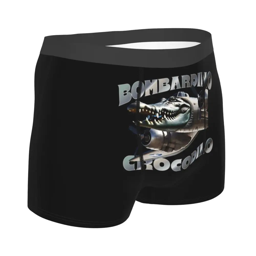 Men's Boxer Shorts Brr Brr Patapim Funny Italian Brainrot