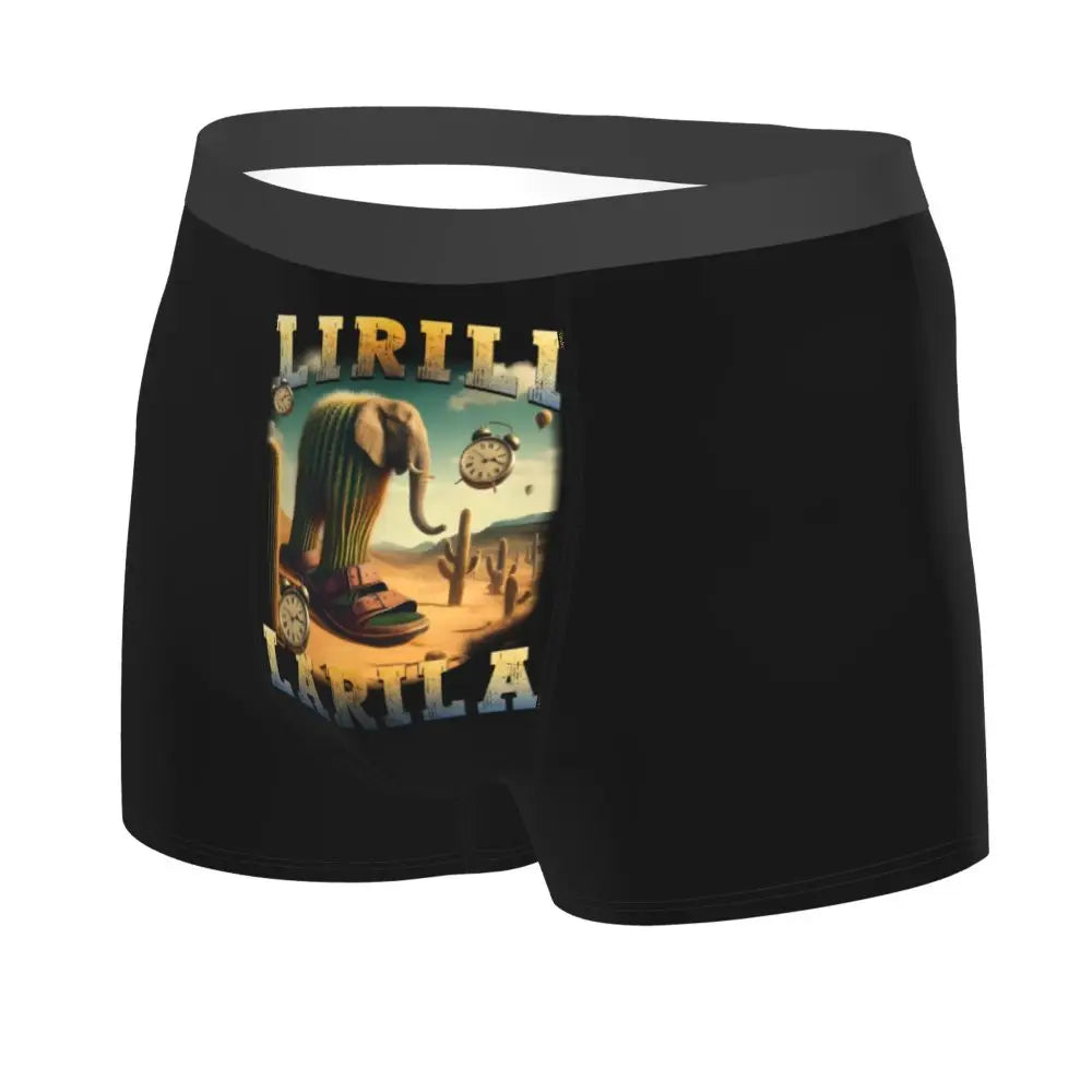 Men's Boxer Shorts Brr Brr Patapim Funny Italian Brainrot